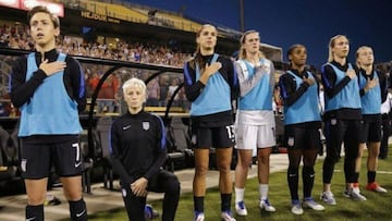 A tan sólo un mes de que dé inicio la Copa del Mundo Femenina en Francia, Megan Rapinoe decidió protestar durante el himno de USA contra la administración de Trump.