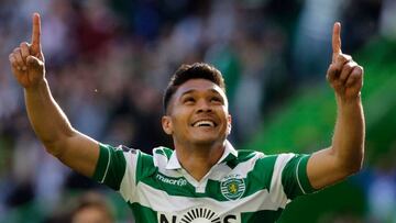 El delantero ha marcado cinco goles en los últimos seis partidos del Sporting Lisboa.