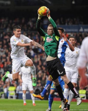 James fue titular en la victoria del Real Madrid ante Espanyol. Aprovechó otra oportunidad que le dio Zidane.
