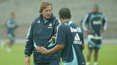 04/08/07 PRETEMPORADA REAL MADRID MOSCU
 ENTRENAMIENTO DEL REAL MADRID
 SCHUSTER   MARCELO