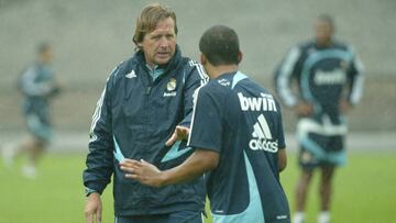 04/08/07 PRETEMPORADA REAL MADRID MOSCU
 ENTRENAMIENTO DEL REAL MADRID
 SCHUSTER   MARCELO