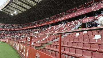 El Molinón pierde presión