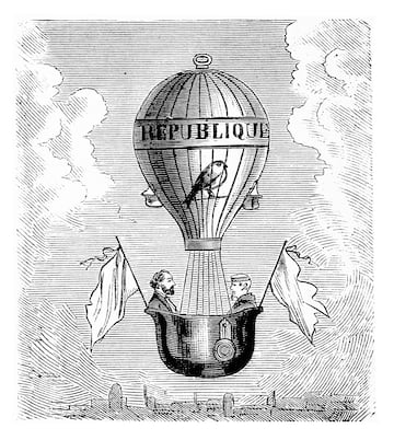 Fueron los primeros en dise?ar un globo aerost¨¢tico en Francia. Inspiraci¨®n para la antorcha ol¨ªmpica de los Juegos Ol¨ªmpicos de Par¨ªs 2024.