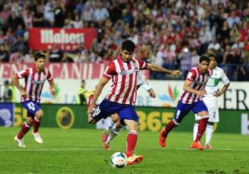 Atletico de Madrid Elche C.F Diego Costa