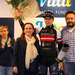 Herida grave una mujer de 62 años tras ser atropellada en Amurrio en una prueba ciclista