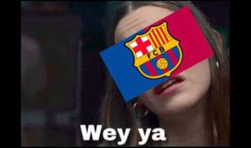 Los mejores memes de la eliminación del Barcelona en Champions