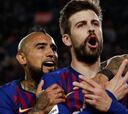 Piqué vacila a Vidal: "Si juegas contra cojos... ¿la Champions para cuándo?"