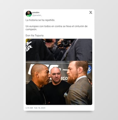 “Cabra absoluta”: los mejores memes y reacciones a la victoria de Topuria