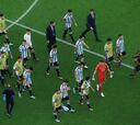 ¿Cuántos partidos estuvo Argentina invicta y cuál fue la racha de victorias y empates?