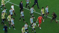 ¿Cuántos partidos estuvo Argentina invicta y cuál fue la racha de victorias y empates?