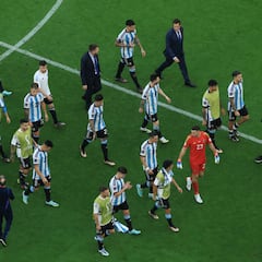 ¿Cuántos partidos estuvo Argentina invicta y cuál fue la racha de victorias y empates?