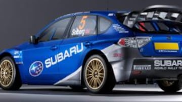 <b>DE ESTRENO. </b>Primera imagen del Subaru Impreza WRC 08.