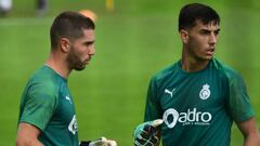 23/07/19  
 ENTRENAMIENTO DE PRETEMPORADA DEL RACING DE SANTANDER
 LUCA ZIDANE Y LUCAS DIAZ