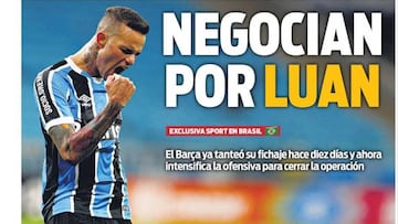 La prensa aplaude el debut del Barcelona y habla de Luan