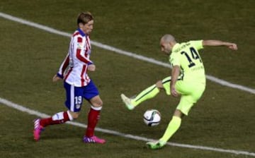 1-0. Fernando Torres marcó el primer tanto.