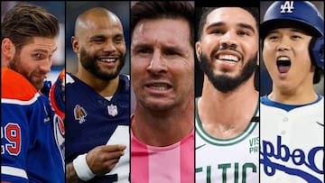 Los mejor pagados del deporte estadounidense; Messi, muy por debajo