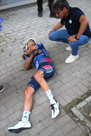 Caída de Mikel Landa