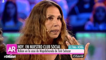 To&ntilde;i Salazar, una de las hermanas de Az&uacute;car Moreno, defendi&eacute;ndose ante Jorge Javier V&aacute;zquez por su abandono de &#039;Supervivientes 2019&#039;