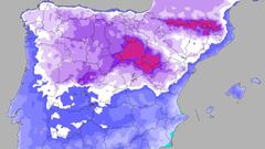 AEMET avisa de la fase más ‘extrema’ del temporal de lluvia y nieve: las zonas afectadas
