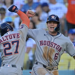 Astros apalean a Dodgers a domicilio