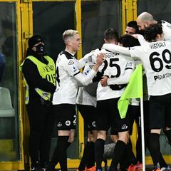 Prensa italiana elogia a Agudelo tras triunfo ante Milan