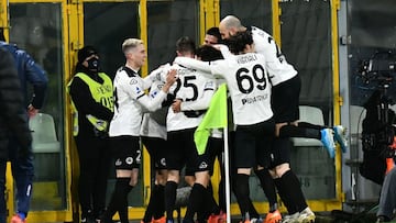 Spezia dio la sorpresa en la Serie A. El colombiano disput&oacute; los 90 minutos de partido y jug&oacute; como falso &#039;9&#039; ante el equipo de Stefano Pioli.