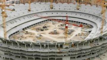 Nuevo estadio: habrá reajustes; se mantendrá la fachada