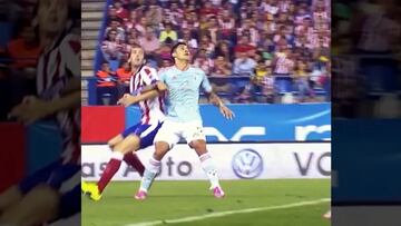 ¡Una volea de taco! La Liga recordó este golazo del 'Tucu' Hernández al Atlético