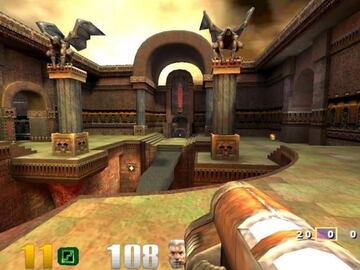 Captura de pantalla de Quake III Arena, de su p&aacute;gina oficial en Steam