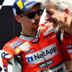 El director de Ducati: "Lorenzo es el de Montmeló. Punto"