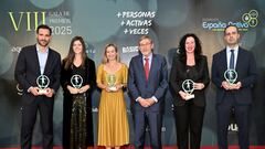 Fundación España Activa premia a Saúl Craviotto, Iberdrola, Almería, El País y la Asociación Española Contra el Cáncer