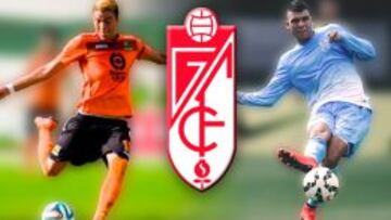 Los dos nuevos jugadores del Granada.