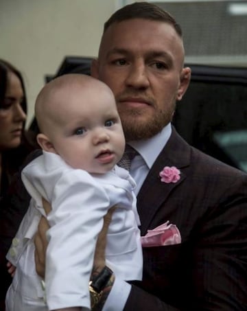 El extravagante bautizo del hijo de McGregor