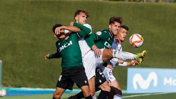 05/12/21  partido de Primera RFEF 
REAL MADRID CASTILLA CD CASTELLON
KANDOUSSI
PABLO RAMON
MARIO BARCO
BLANCO