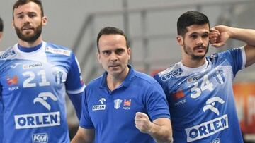 Xavi Sabaté al frente del Wisla.