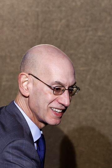 Adam Silver, comisionado de la NBA desde el 1 de febrero de 2014.