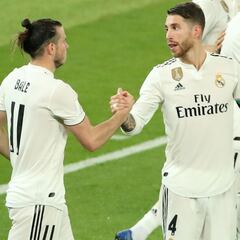 Bale: "Sé dónde jugará Ramos la próxima temporada"