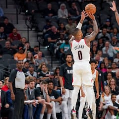 Victoria agónica de los Spurs ante el arrebato final de Lillard