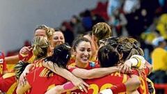 España alcanza por primera vez las 'semis'