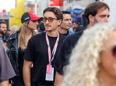 El futbolista del Levante UD este fin de semana en el Circuito Ricardo Tormo. 