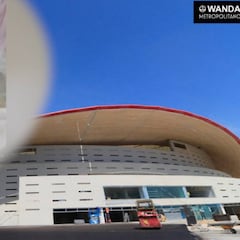 Atlético's Wanda Metropolitano suffers flooding in thunderstorm
