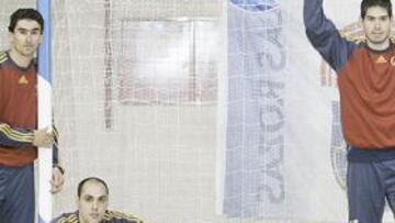 <b>CONSTELACIÓN. </b>Daniel, Javi Rodríguez, Kike y Luis Amado son cuatro de los líderes de la Selección.