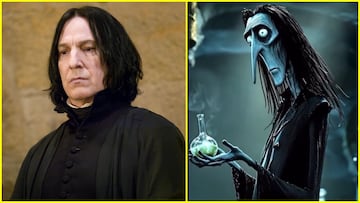 Harry Potter IA Tim Burton imagina dise?os esc¨¢ndalo