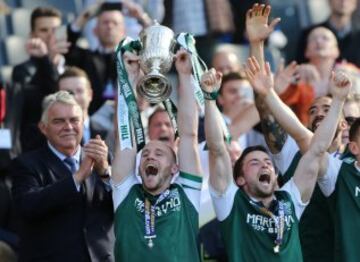 Hibs beat Rangers to win the Scottish Cup after 114 years