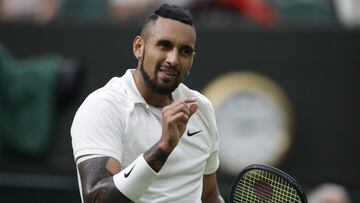 Kyrgios da espectáculo para remontar ante Humbert