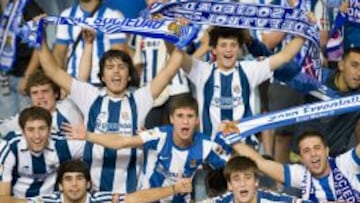 La afición 'txuri-urdin' sigue volcada con Europa.