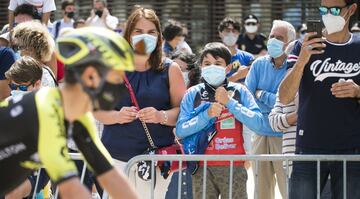 Regresó el ciclismo. Así fue la primera emocionante etapa de la Vuelta a Burgos 