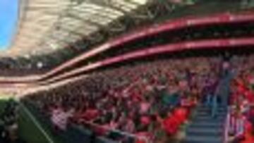 San Mamés, con la visita del Eibar