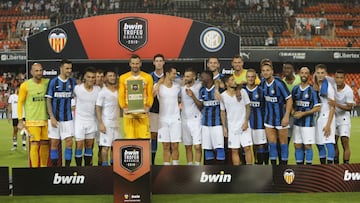 10/08/19  PRETEMPORADA PARTIDO AMISTOSO
 TROFEO NARANJA BWIN 
 VALENCIA CF - INTER DE MILAN 
 COPA TROFEO CAMPEONES