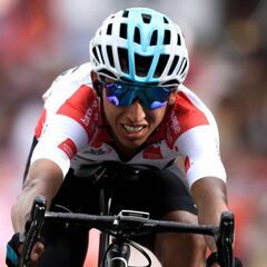 Egan Bernal, subcampeón del Tour de Romandía
